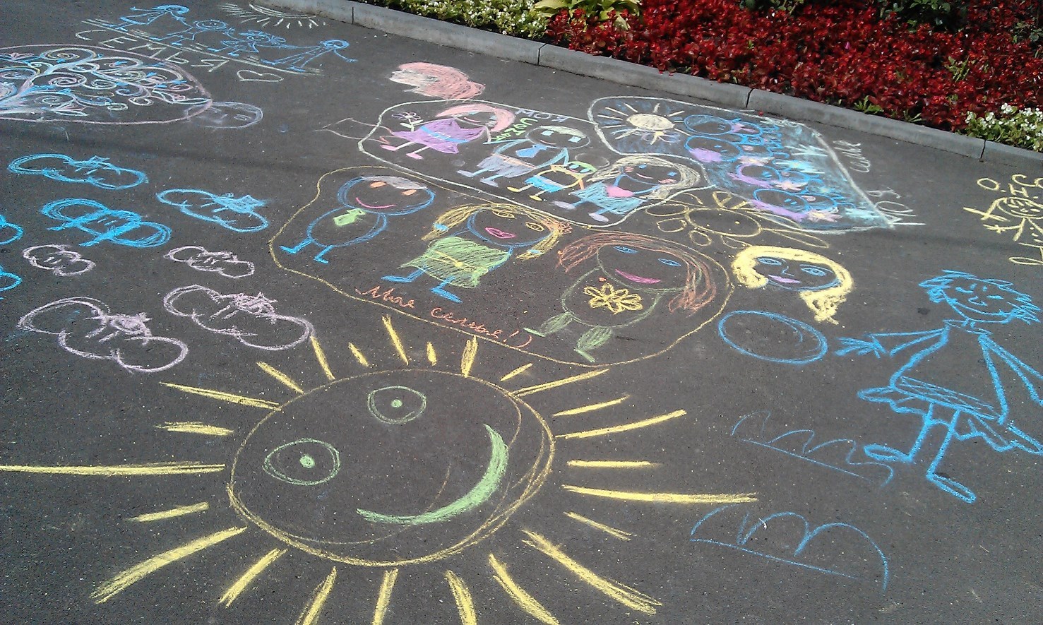 День рисования на асфальте